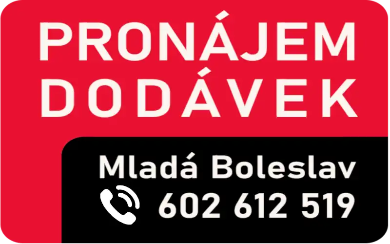Půjčovna dodávek Mladá Boleslav