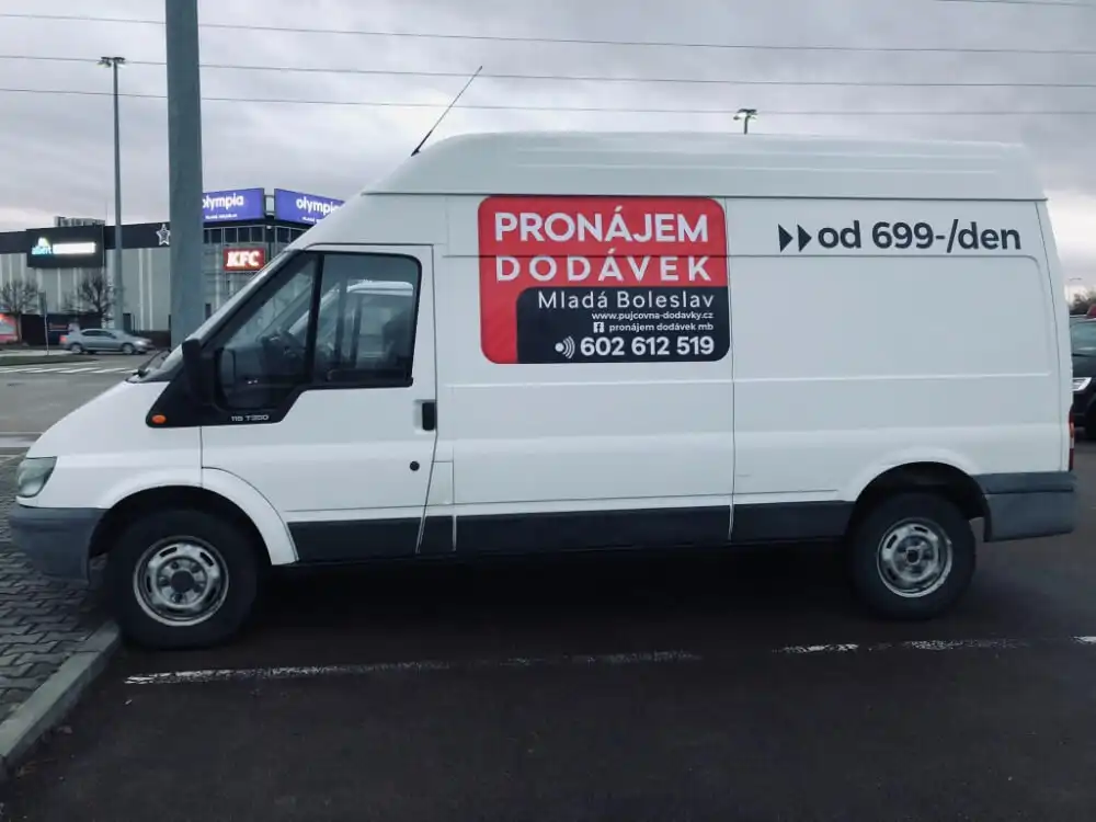 Ford Transit (2005) k pronájmu v Mladé Boleslavi